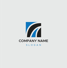 finance company logo design concept