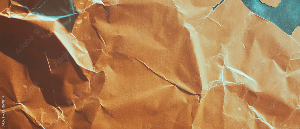 Poster kraft paper texture with coffee stains and aged appearance showcasing unique patterns and marks