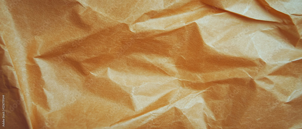 Poster Exploring the intricate texture of Kraft paper with visible fibers and lines
