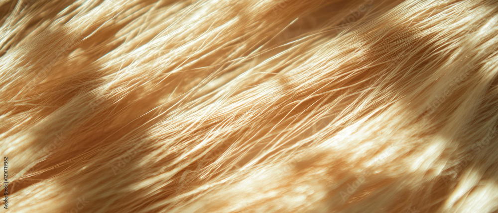 Poster textured surface of kraft paper with strong fibers and visible lines enhances visual appeal