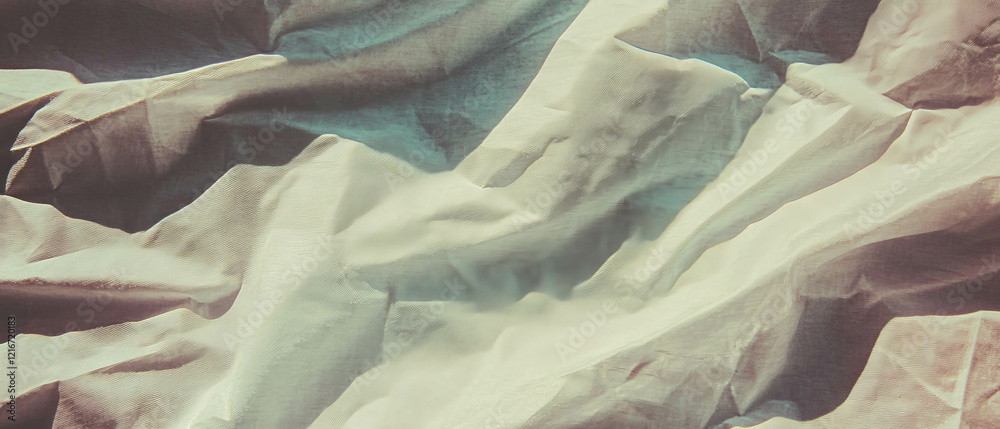 Poster linen paper with elegant texture showcasing a rich, tactile surface in soft lighting