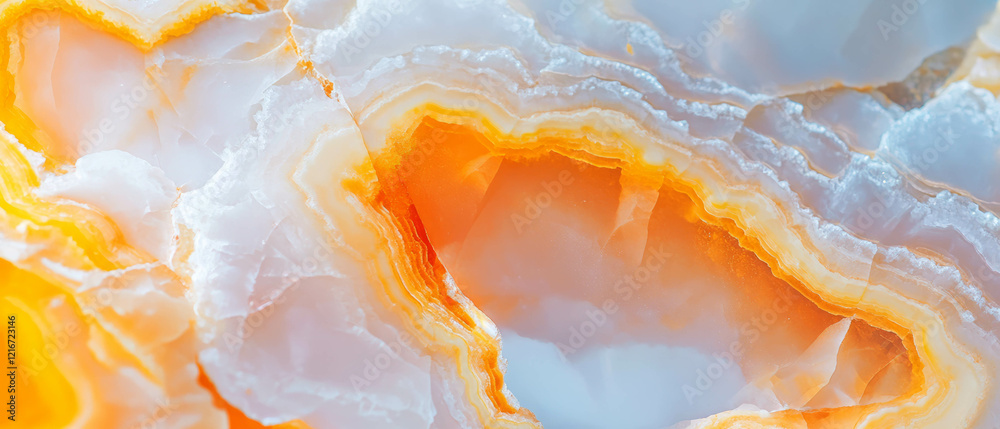 Poster polished quartz texture showcasing smooth surface and high gloss finish with vibrant hues
