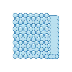 bubble wrap icon, bubble wrap vector illustration-simple illustration of bubble wrap, perfect for bubble wrap logos and icons