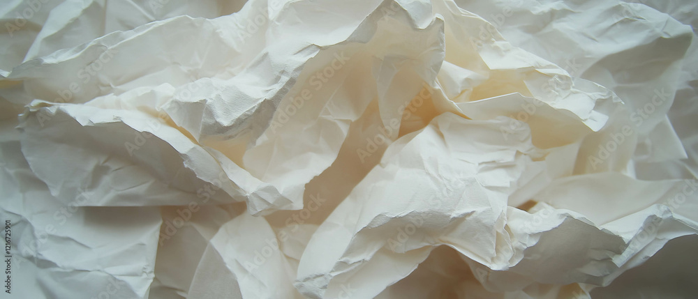 Poster Exploring the intricate textures of torn paper with unique irregular edges and forms