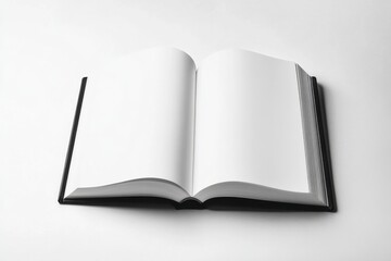 Professional mockup of a journaling book displayed on a clean white background showcasing its elegant design and blank pages for creative writing