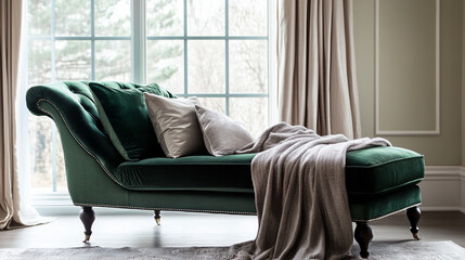 Luxurious Swivel Accent Chair in Modern Interior