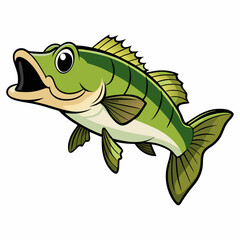 illustration of a cartoon fish