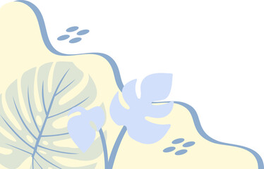 Abstract Corner Leaf