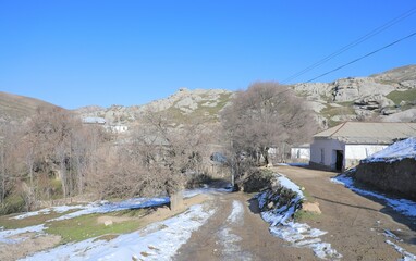 Obraz premium Beshirmoq - mountain village