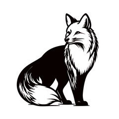 Fototapeta premium Fox carton vector