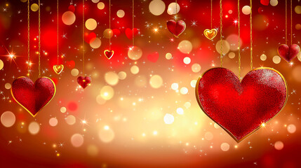 Background for a design with lots of hearts