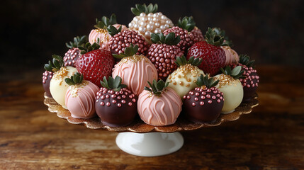 Strawberry Valentine's Chocolate