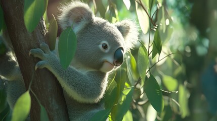 Fototapeta premium Koala in a Tree