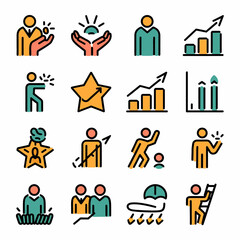 Essential Vector Icons. New Ultimate Vector Icons Bundle. Modern Vector Icons.