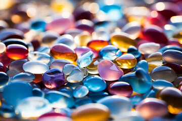 Pebble Colors Tranquil Peaceful Nature Serene Scene