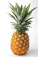 Fototapeta premium pineapple on white background