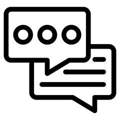 communication single icon