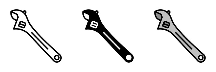 Adjustable wrench is a versatile hand tool for gripping and turning nuts, bolts, and other fasteners securely.