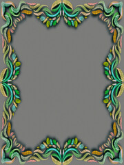 Elegant Green Embroidery Hoop