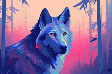 Wolf Animal Alpha Forest Nature Wilderness