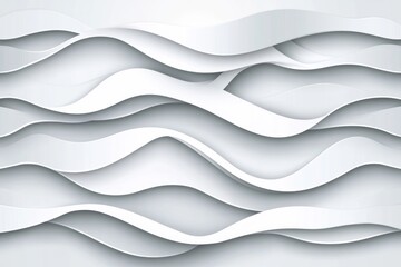 A white background with a series of wavy lines