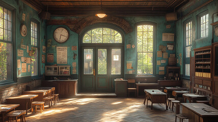 Fototapeta premium Science lab