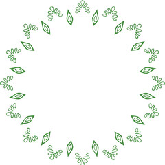 Beautiful flower art and mandala vector design