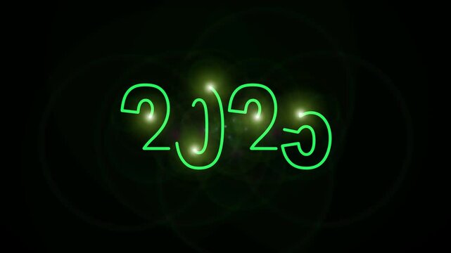 new ye.ar 2025 animated