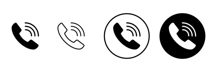Call icon vector. telephone sign and symbol. phone icon. contact us