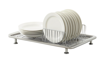 Modern Kitchen Dish Rack and Drying System for Clean Plates and Organized Storage