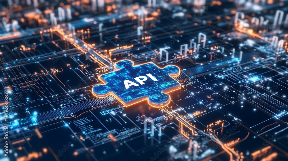 Poster unlocking the power of api integration in modern software development