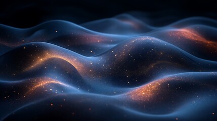 Fototapeta premium radiant neon wave background featuring soft gradients of cyan and magenta flowing dynamically.