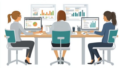 Collaborative Financial Planning Infographic Development for Professional Team Environments
