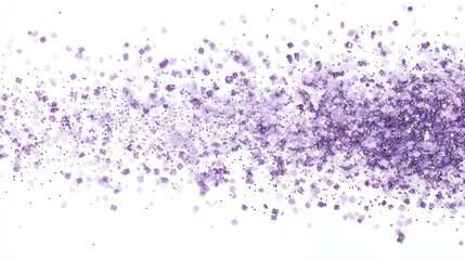 Fototapeta premium Purple Glitter Explosion: A Lavish Display of Sparkling Shimmer