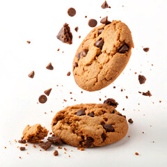 Fototapeta premium chocolate chip cookies