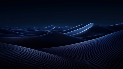 Glowing dark navy sand dunes with sparkles, festive, celebration, elegant, premium background