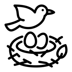 Bird Nest Icon