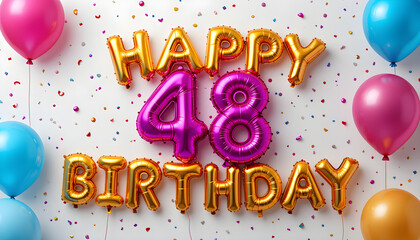 Happy 48 birthday text
