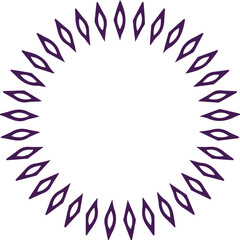 Beautiful flower art and mandala vector design
