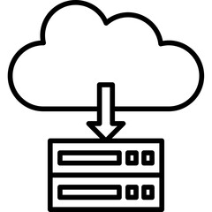 Cloud Storage Icon