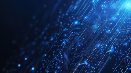 Abstract Circuitry Pattern