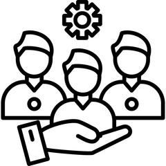 Interdepartmental Collaboration Icon