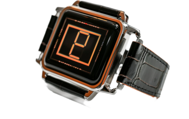 Retro Smartwatch on transparent background PNG.