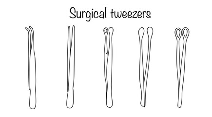 Surgical tweezers