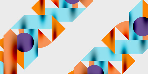 Vibrant abstract background circles with smooth gradients, creating a dynamic and modern design. Ideal for creative, tech, or contemporary-themed projects