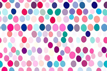 Abstract pastel polka dot pattern.