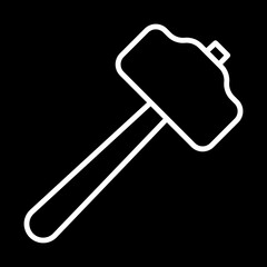 Sledgehammer Icon Design