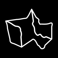 Rock Sample Icon Design