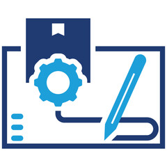 Obraz premium Prototype Testing Icon