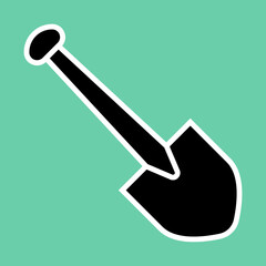 Shovel Icon Design